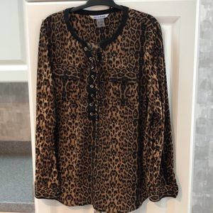 Beautiful Animal Print Blouse